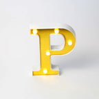 Marquee-Style Light-Up Letters