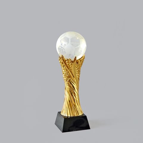 Crystal basketball Trophy