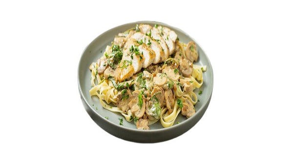 Chicken Stroganoff Plate