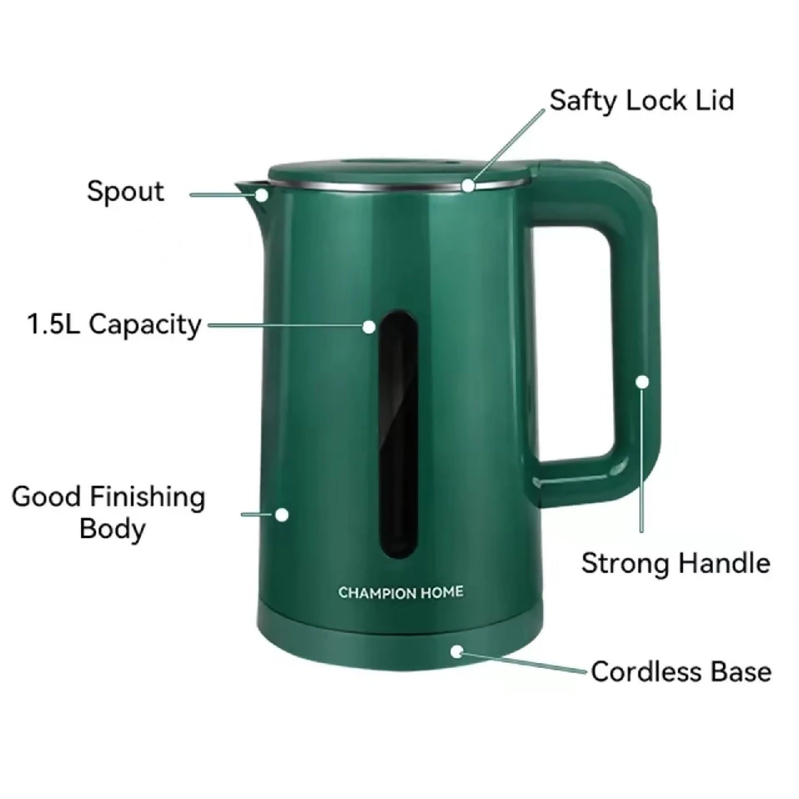 Stainless Steel Electric Kettle